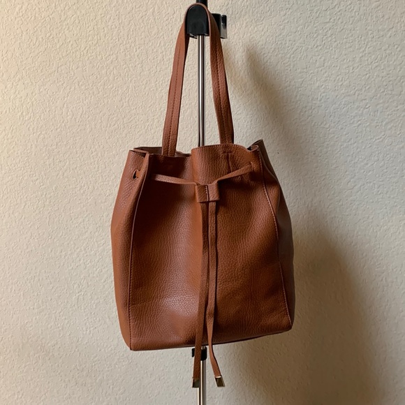 bp Handbags - BP Vegan Leather Bucket Shoulder Bag
